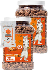 Lot Aurora Pet avec friandises chat au poulet et lingettes soin.