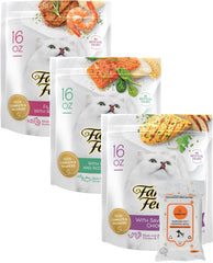 Aurora Pet ensemble variété: croquettes sèches gastronomiques pour chats exigeants.