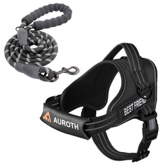 AUROTH harnais chien non tir pour promenades confortables et contrôlées