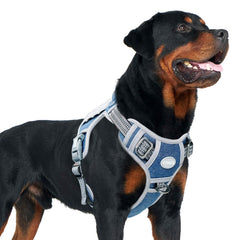 AUROTH harnais tactique avec boucles rapides pour enfiler facilement et sécuriser le chien