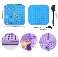 AUSINCERE Tapis de lechage — quatre textures pour varier les aliments