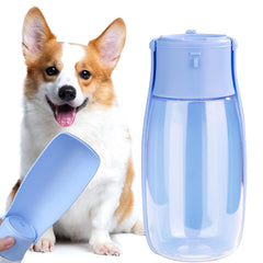 AVALORA: bouteille d'eau pliable pour chien, pratique en promenade et randonnée.