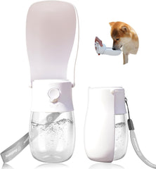 Bouteille AVELORA pliante pour animaux, pratique en promenade.