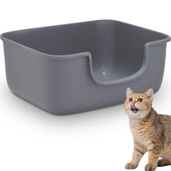 AVIUIA Litière chat grande-bords-hauts : espace généreux pour chats actifs
