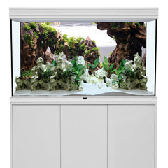 AWERT fond d'aquarium - rivage lacustre, ambiance naturelle pour un décor apaisant.