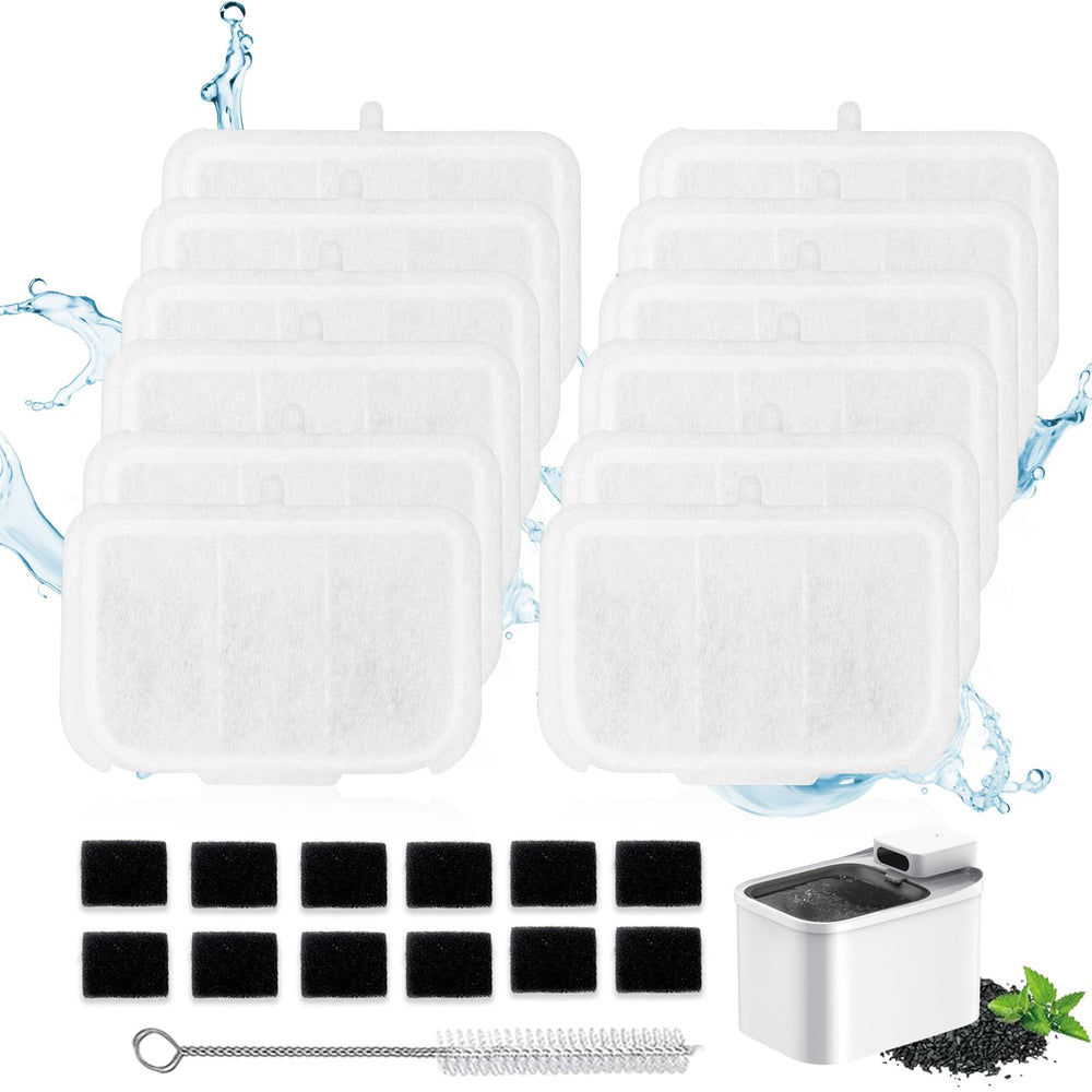 AWoHH filtre rect pour fontaine EverSweet Max, améliore l’hygiène de l’eau