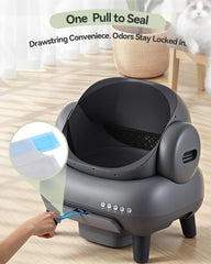 AWoHH sacs litière robot Autoscooper : grande capacité pour moins de remplacements