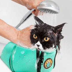 AWOOOF sac toilettage chat, fermetures à glissière sécurisées pour une utilisation fiable