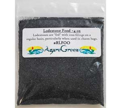 AzureGreen Lodestone Nourriture 4oz, offrande pour prospérité et guérison spirituelle.