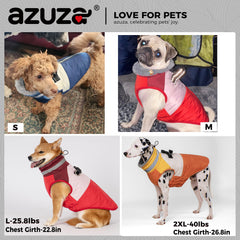 Veste Azuza pour chien: doublure polaire chaude pour plus de chaleur