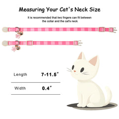 Babole Pet collier chat, pendentif fleur détachable pour personnaliser le look.