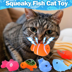 BABORUI ensemble-jouets piscine chat flottants favorisant l'activité physique.
