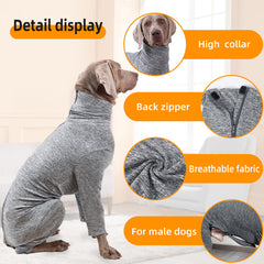 BabyFoxy fermeture-dos facilite l'enfilage et la mobilité du chien.