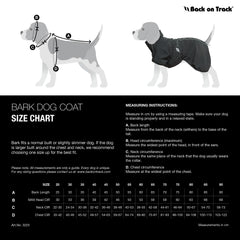 Back on Track Bark coat contribue à rester au chaud sans limiter les mouvements des chiens actifs.