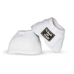 Back on Track Performance Bell Boots L White, vue avant, protection des sabots pendant l'effort.