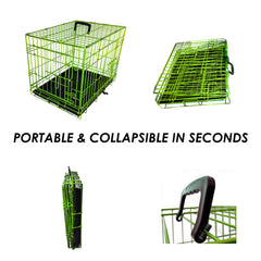 Poignée de transport amovible pour cage chien BACKYARD EXPRESSIONS, mobilité simplifiée.