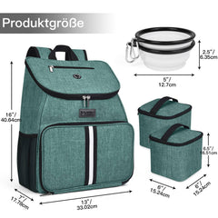 Poche latérale maillée BAGLHER pour gourde et linges.