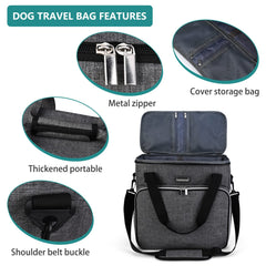 Sac BAGLHER, organisation optimisée avec poches et séparateurs.