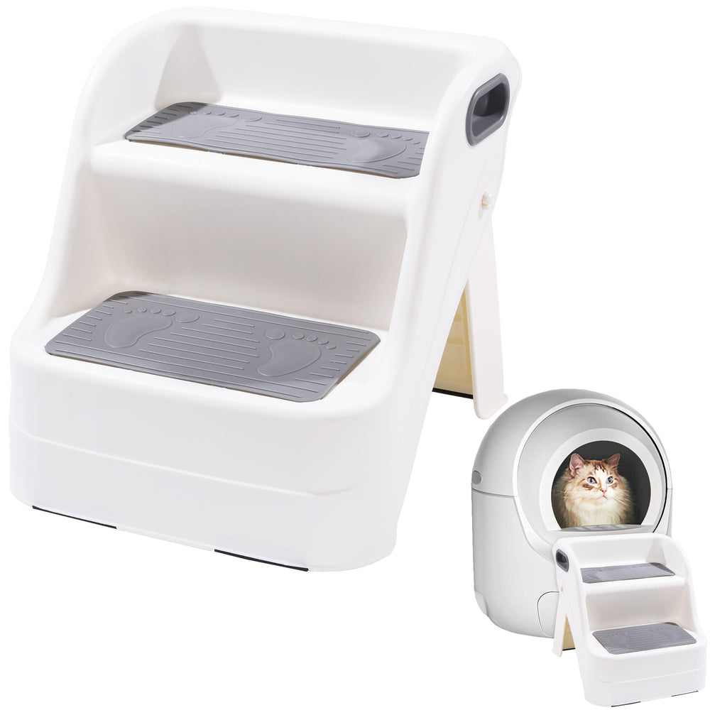 BALAPET rampe litière pour chat, facilite l'entrée et la sortie du bac.