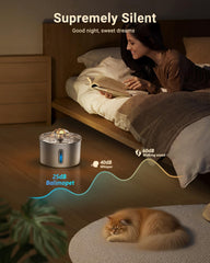 BalimoPet filtration triple – 3 filtres et 3 éponges pour eau plus propre.