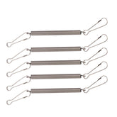 Ressort métal BANYUP de 3,1 po avec clips pour fixation stable.