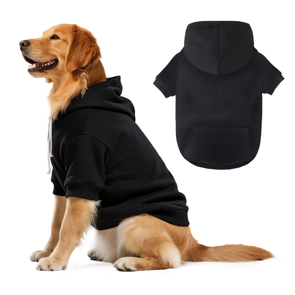 Pull BAOBICUTE pour chien – dos XL, chaleur douce idéale pour les sorties froides.