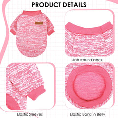 Détail couture BAOBICUTE en polyester doux pour la peau du chien.