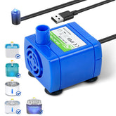 Baofum DR-DC160 pompe submersible pour fontaine chat avec LED intégré.