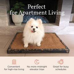 Bark Potty format standard 24x16 pour petits chiens.