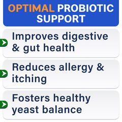 BARK&SPARK Probiotiques Chiens – enzymes digestives pour une digestion plus fluide.
