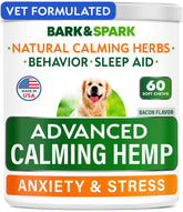 BARK&SPARK boîtes friandises apaisantes pour chien, pratique et prête à l’emploi.