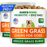 BARK&SPARK Green Grass Chews emballage prêt à l’emploi pour la pelouse