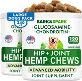 BARK&SPARK – emballage visible, suggérant un soutien articulations potentiel.