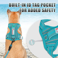 Harnais BarkBay avec attache frontale pour guider et limiter les tirages.