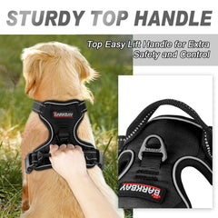BARKBAY harnais quatre points d'ajustement pour un ajustement personnalisé.