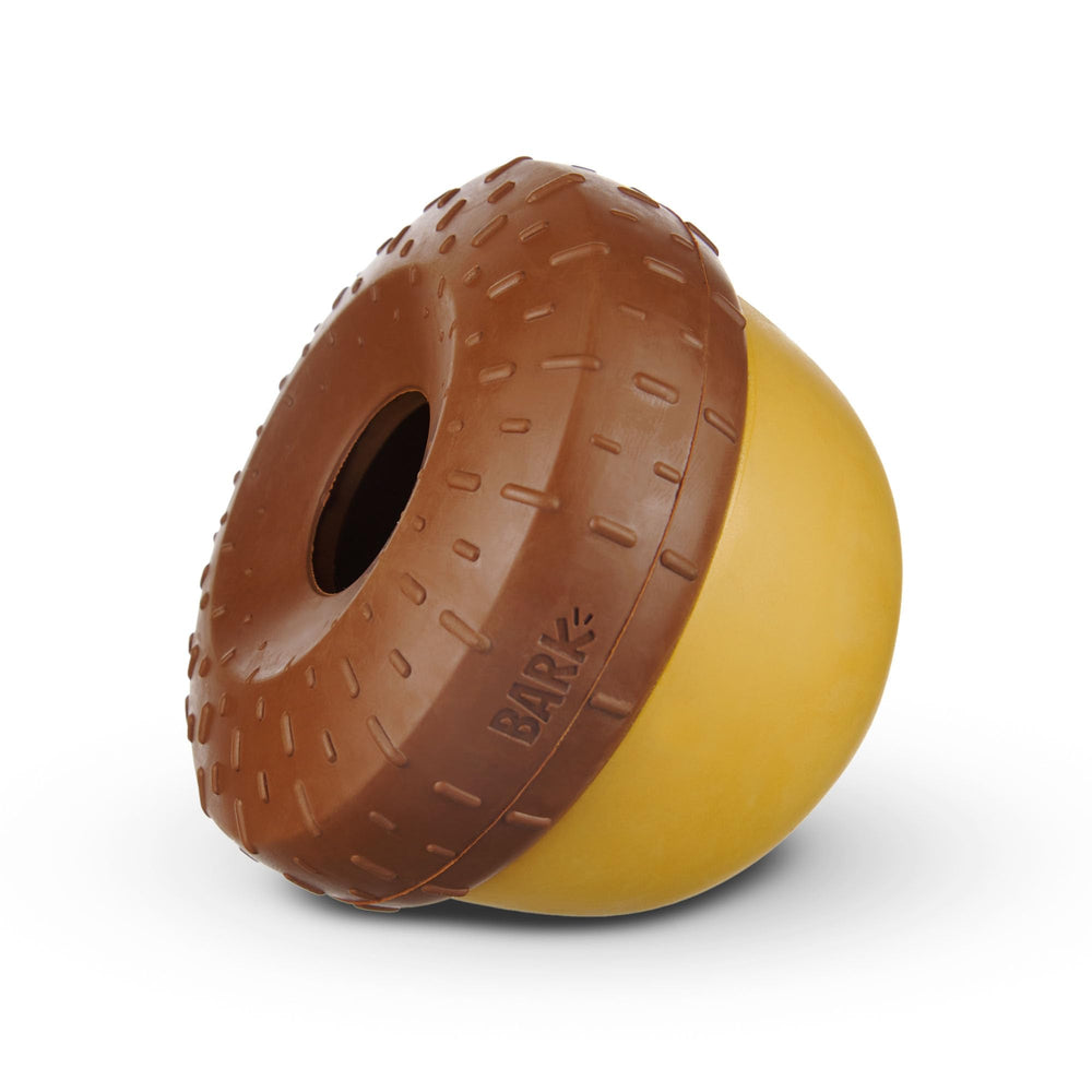 Barkbox Acornucopia, noyau caoutchouc: distribution de friandises pour stimulation mentale.