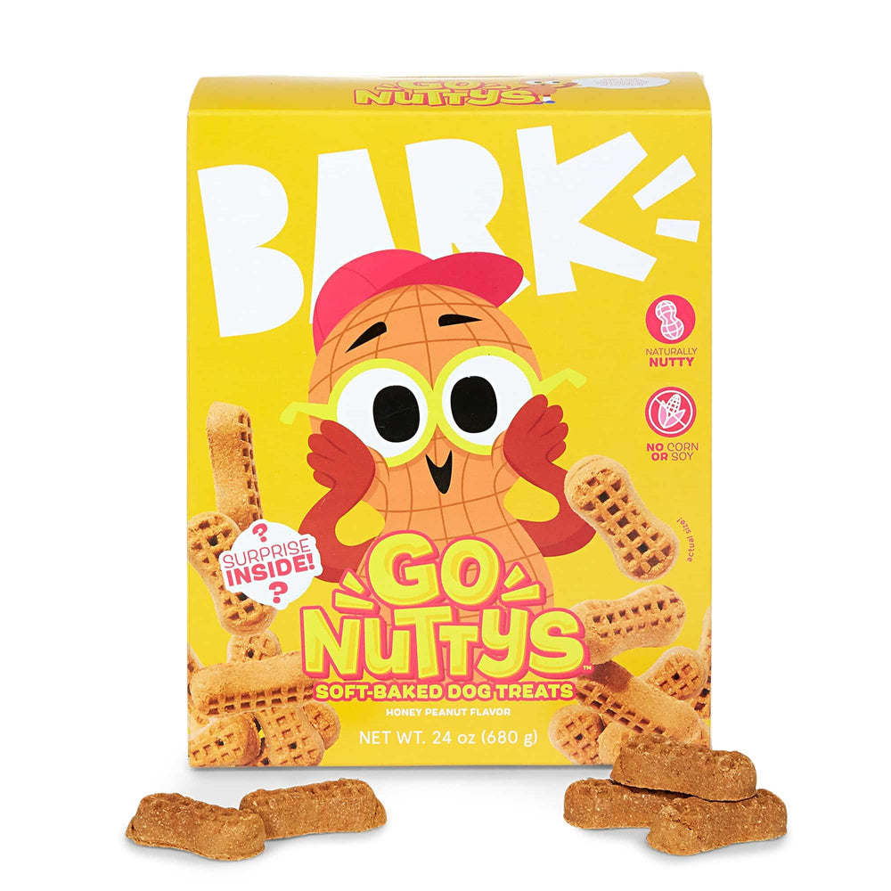 Barkbox Go Nutty: biscuit miel cacahuète, récompense naturelle pour chien