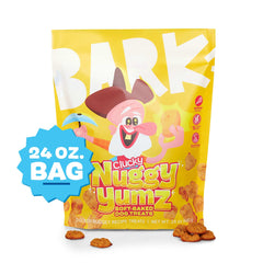 Sachet Barkbox Nuggy Yumz 24 oz, odeur appétissante et texture tendre