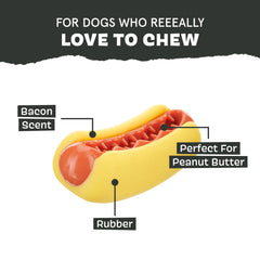 BarkBox Parfum bacon appétissant: stimulation et divertissement.