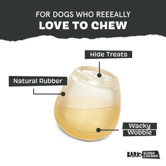 BarkBox Tipsy Toast - design oscillant, stimule l'interaction lors des friandises