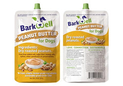 BarkWell Beurre de cacahuète Squeeze, origine Usa et fabrication locale pour une friandise naturelle.