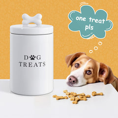 Rangement rustique Barnyard Designs pour friandises chien, style vintage cuisine.