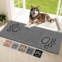 Tapis Bcoimo absorbant 152x61 cm, absorption rapide des liquides.