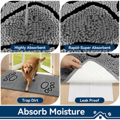 Tapis Bcoimo lavable en machine, entretien facile.