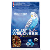 Beakology Wild Wellness alimentation bio pour perruche ondulée; nutriments complets.