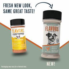 BEAUMONT BASICS Flavors Topper facilite le versement sur croquettes pour une texture homogène.