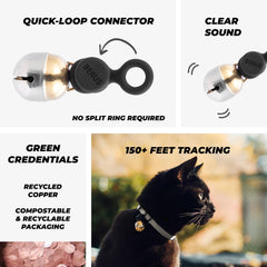 Beau's Bells V2: clochettes pour collier de chien, son fort et clair