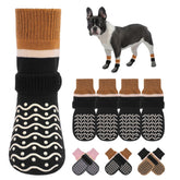 Les chaussettes Beautyzoo pour chien offrent une traction anti-glisse fiable.