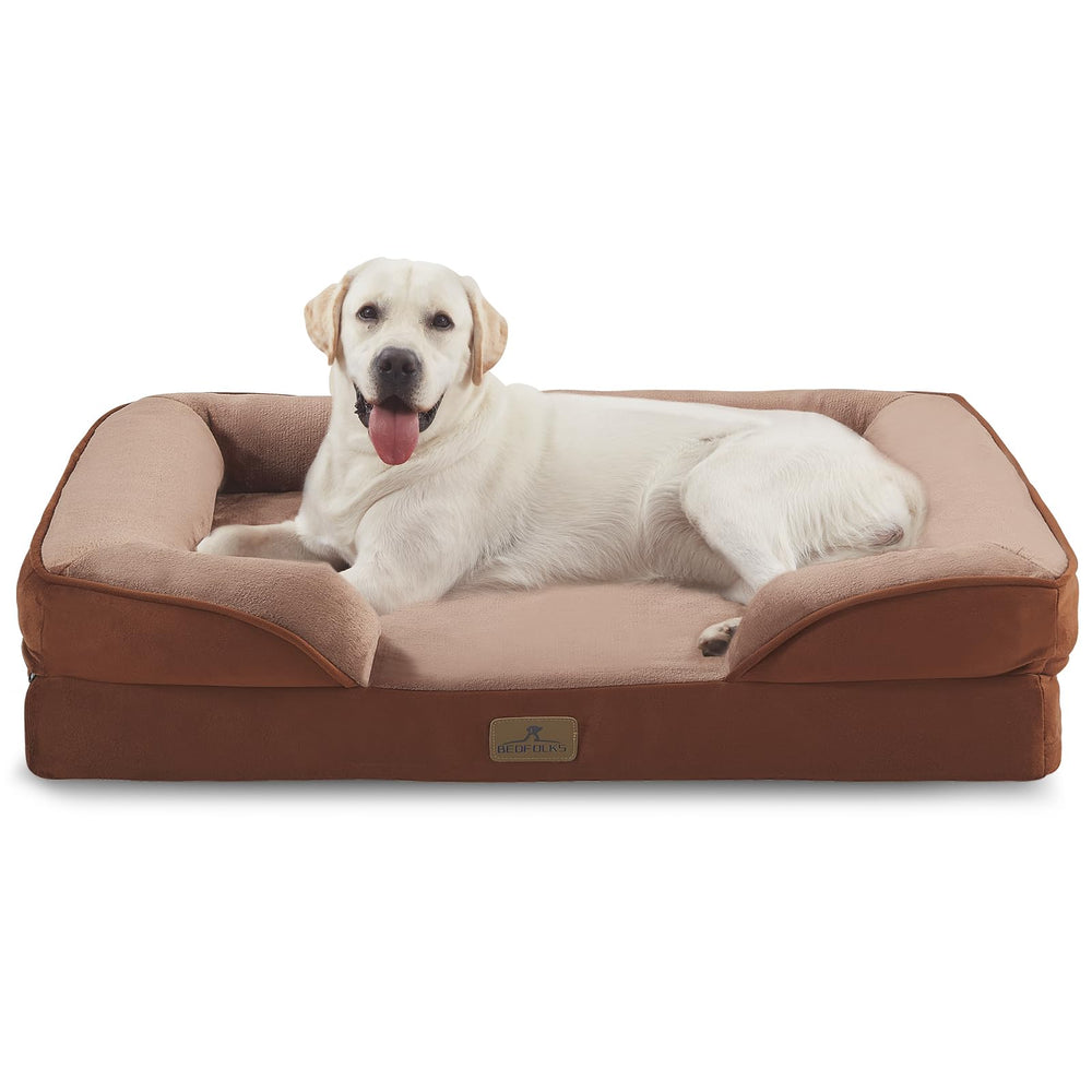 Bedfolks coussin chien orthopedique xl: soutien adapté pour grands chiens et repos apaisé