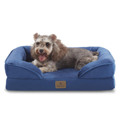 Bedfolks lit chien orthopedique avec mousse haute densite pour confort quotidien
